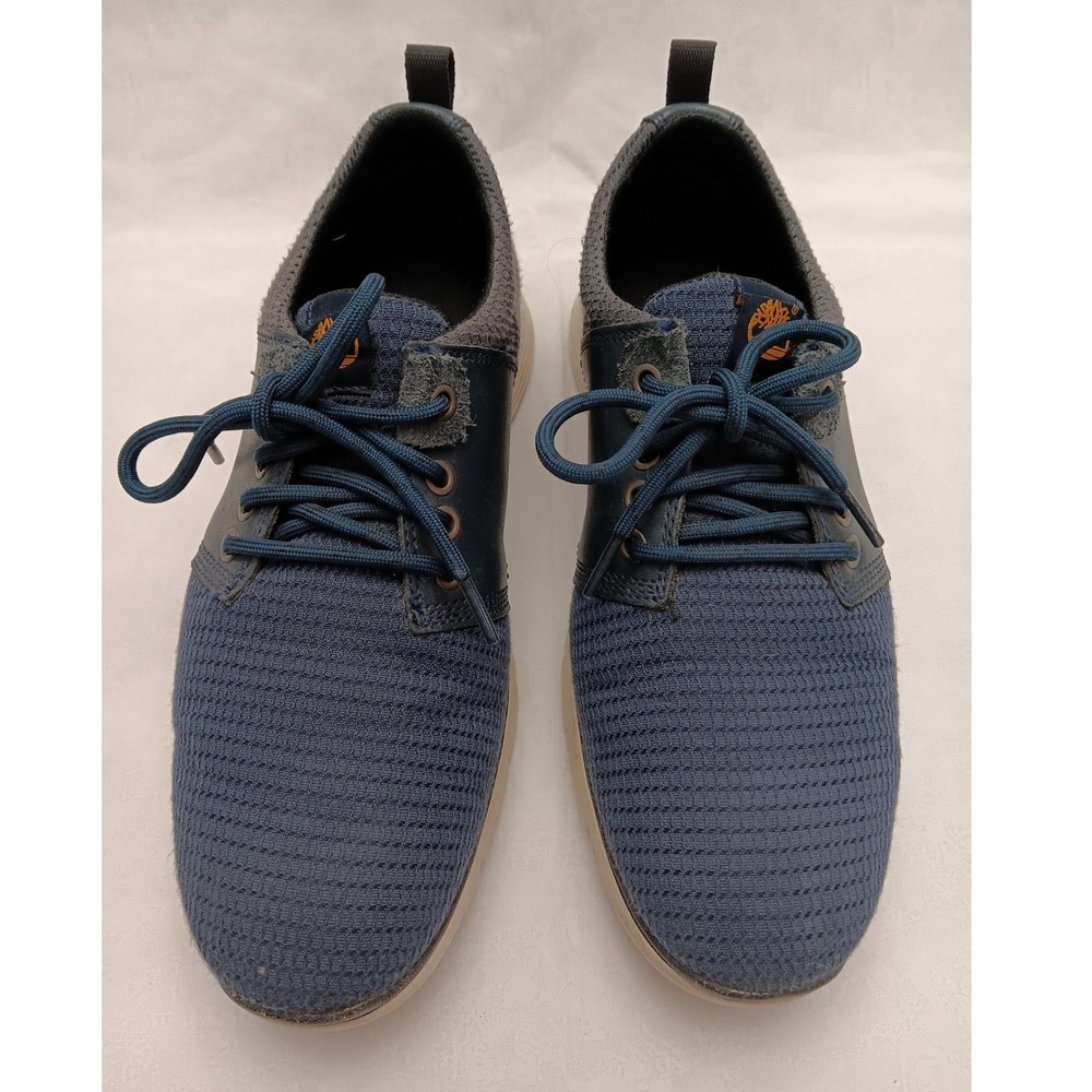 Timberland Killington Oxford Mens 8 Navy Blue Mesh Leather A1JKA SensorFlex